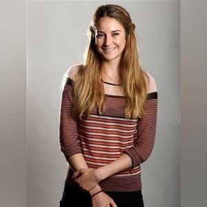 LOFT Light Weight Pink and Orange Stripe Sweater- Size Small